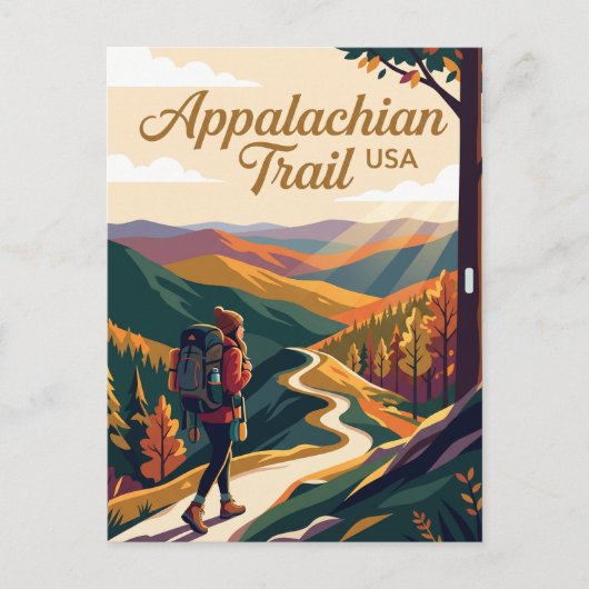 Appalachian Trail VS Briefkaart (Voorkant)
