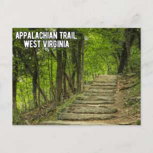 Appalachian Trail West Virginia Briefkaart