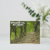 Appalachian Trail West Virginia Briefkaart (Staand voorkant)