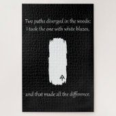 Appalachian Trail White Blaze Paths Diververs Legpuzzel (Verticaal)