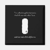 Appalachian Trail White Blaze Paths Diververs Magneet (Voorkant)