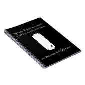 Appalachian Trail White Blaze Paths Diververs Notitieboek (Rechterzijde)