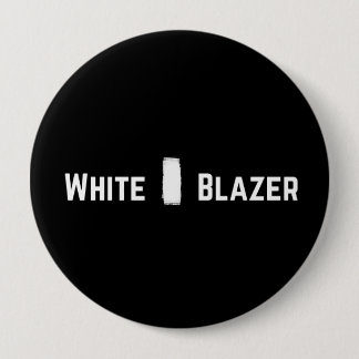 Appalachian Trail "White-Blazer" Pin Ronde Button 4,0 Cm