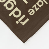 Appalachian Trail Word Cloud Fleece Deken (Hoek)