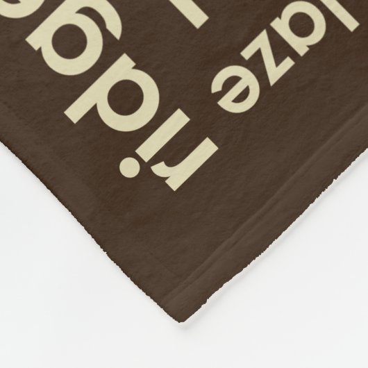 Appalachian Trail Word Cloud Fleece Deken (Hoek)