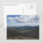 Appalachische bergen in de lente briefkaart (Voorkant / Achterkant)