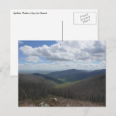 Appalachische bergen in de lente briefkaart (Voorkant / Achterkant)