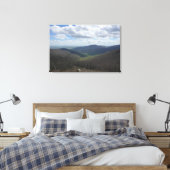 Appalachische bergen in de lente canvas afdruk (Insitu (Slaapkamer))