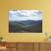 Appalachische bergen in de lente canvas afdruk (Insitu (Woonkamer))