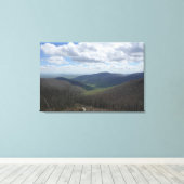 Appalachische bergen in de lente canvas afdruk (Insitu (Houten vloer))