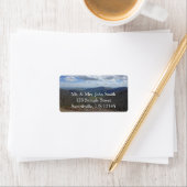 Appalachische bergen in de lente etiket (Insitu)