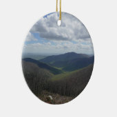 Appalachische bergen in de lente keramisch ornament (Rechts)