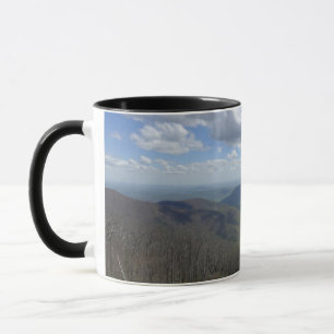 Appalachische bergen in de lente mok