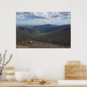 Appalachische bergen in de lente poster (Keuken)