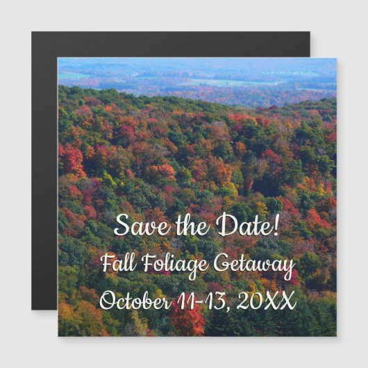 Appalachische bergen in Herfst (Voorkant / Achterkant)