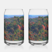 Appalachische bergen in Herfst Blikvorm Glas (Rechts)