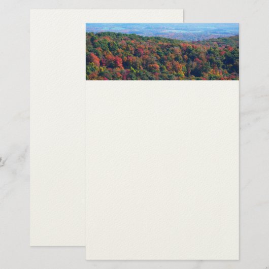 Appalachische bergen in Herfst Briefpapier (Voorkant / Achterkant)