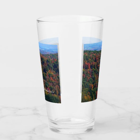 Appalachische bergen in Herfst Glas (Links)