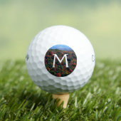 Appalachische bergen in Herfst Golfballen (Insitu Shirt)
