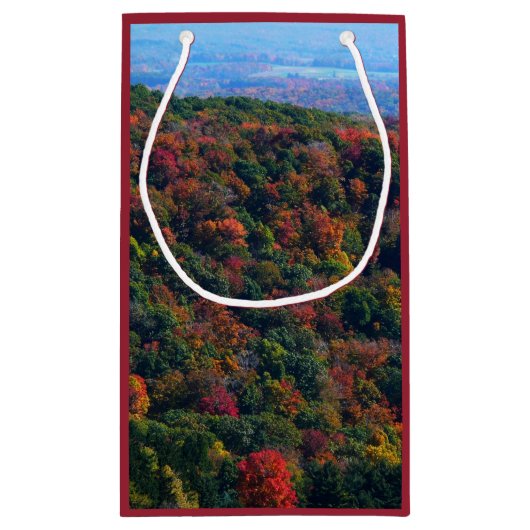 Appalachische bergen in Herfst Klein Cadeauzakje (Achterkant)