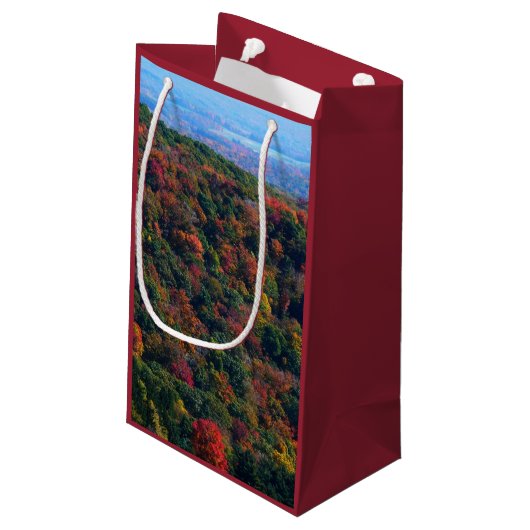 Appalachische bergen in Herfst Klein Cadeauzakje (Achterkant Gekanteld)