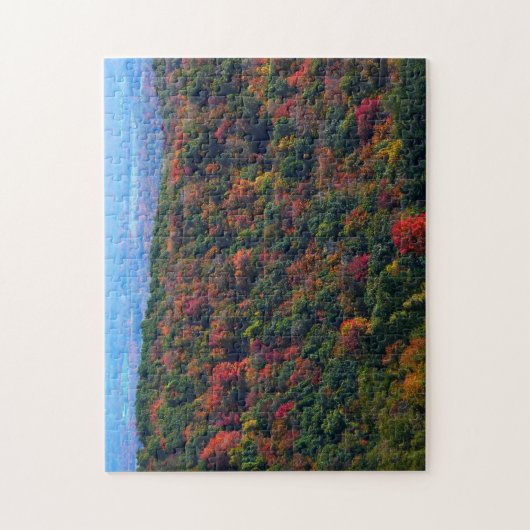 Appalachische bergen in Herfst Legpuzzel (Verticaal)