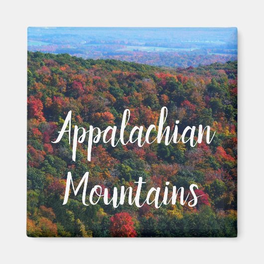 Appalachische bergen in Herfst Magneet (Voorkant)