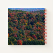 Appalachische bergen in Herfst Notitieboek (Achterkant)