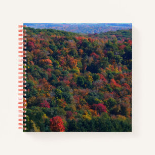 Appalachische bergen in Herfst Notitieboek