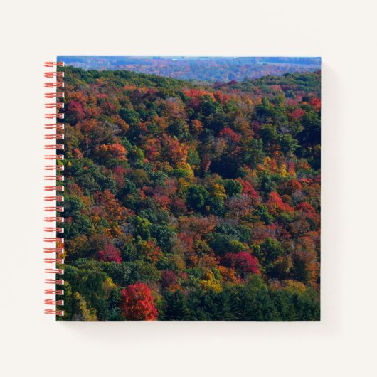 Appalachische bergen in Herfst Notitieboek (Voorkant)
