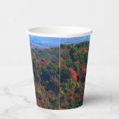 Appalachische bergen in Herfst Papieren Bekers (Rechts)