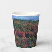 Appalachische bergen in Herfst Papieren Bekers (Voorkant)