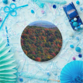 Appalachische bergen in Herfst Papieren Bordje (Feest)