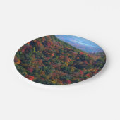 Appalachische bergen in Herfst Papieren Bordje (Gekanteld)