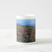 Appalachische bergen in Herfst Porselein Kop (Voorkant)