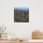 Appalachische bergen in Herfst Poster (Keuken)