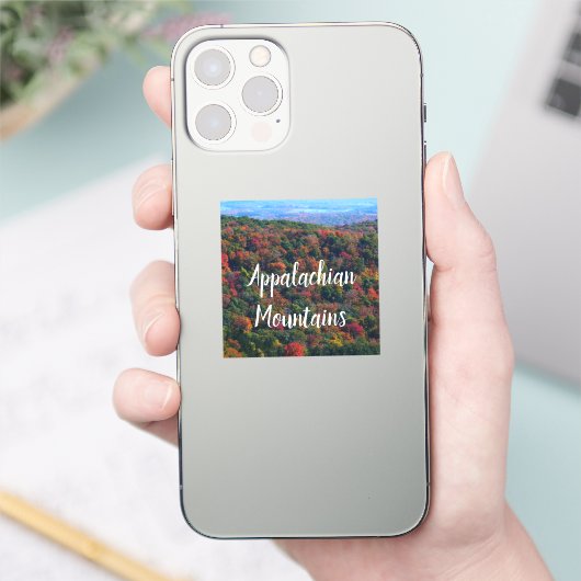 Appalachische bergen in Herfst Sticker (Telefoon)