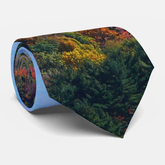 Appalachische bergen in Herfst Stropdas (Opgerold)