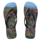 Appalachische bergen in Herfst Teenslippers (Voetbed)