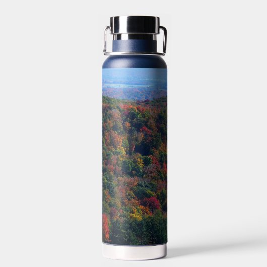 Appalachische bergen in Herfst Waterfles (Achterkant)