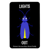 Appalacian Lightning Bug Magnet Magneet (Verticaal)