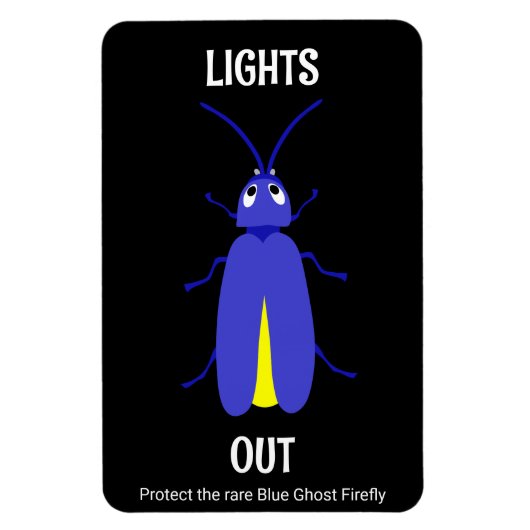 Appalacian Lightning Bug Magnet Magneet (Verticaal)