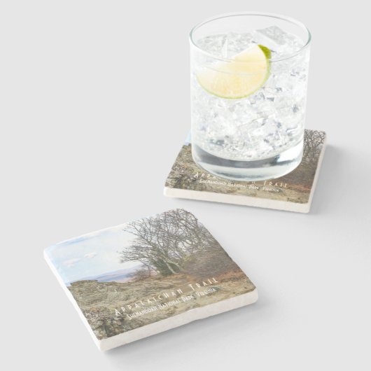 Appalaichan Trail Stone Onderzetter (Zijkant)