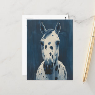 Appaloosa cyanotype briefkaart