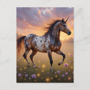 Appaloosa eenhoorn briefkaart