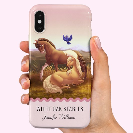 Appaloosa en Palomino Paard Case-Mate iPhone Case