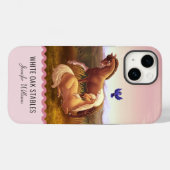Appaloosa en Palomino Paard Case-Mate iPhone Case (Achterkant (horizontaal))