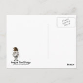 Appaloosa Gepiliseerd Pony Briefkaart (Achterkant)