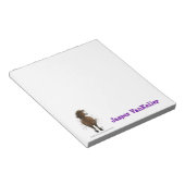 Appaloosa Gepiliseerd Pony Notitieblok (Schuin)