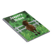 Appaloosa Gepiliseerd Pony Notitieboek (Rechterzijde)
